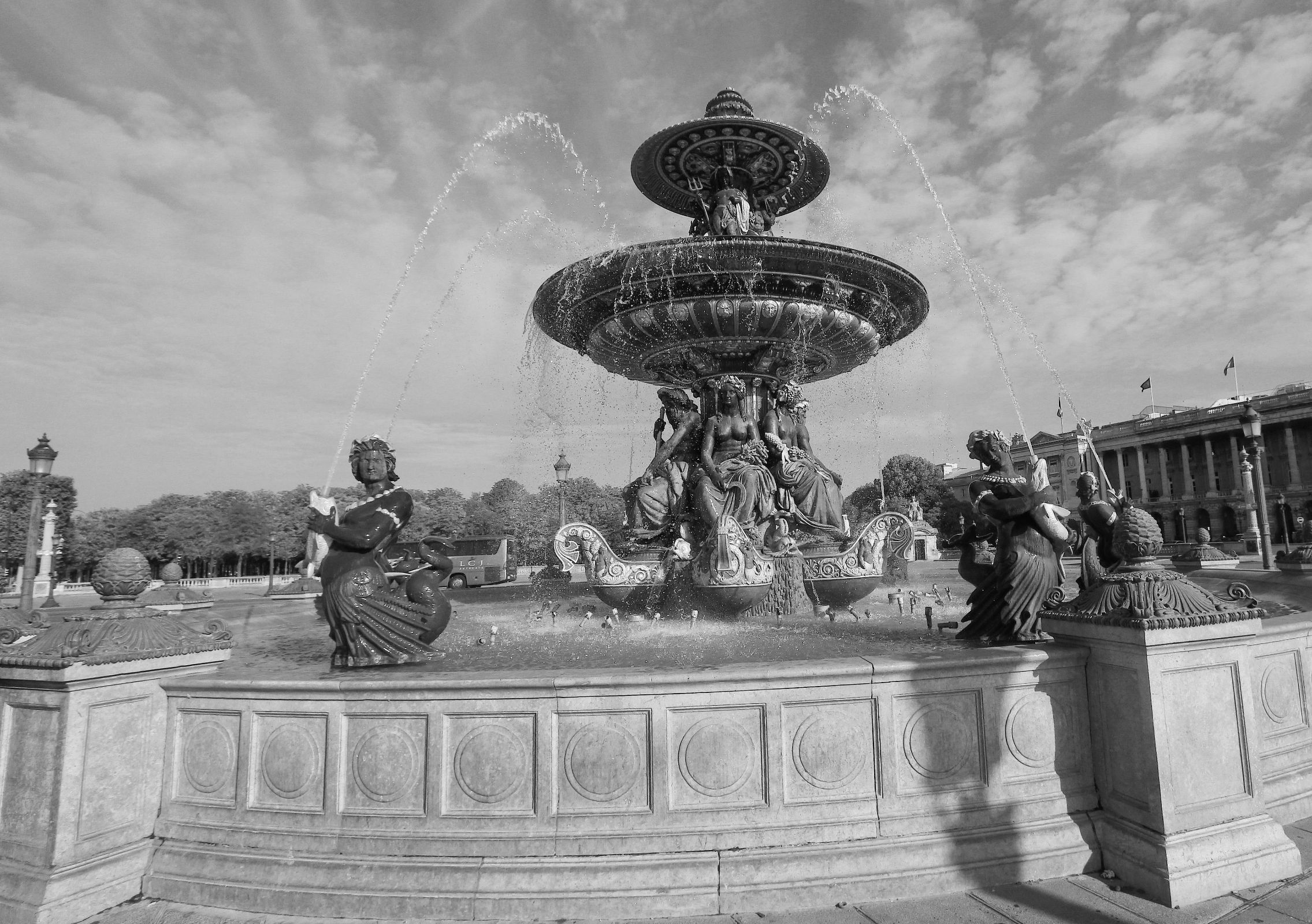 Fountain of River Commerce and Navigation, Place de la Concorde, Paris