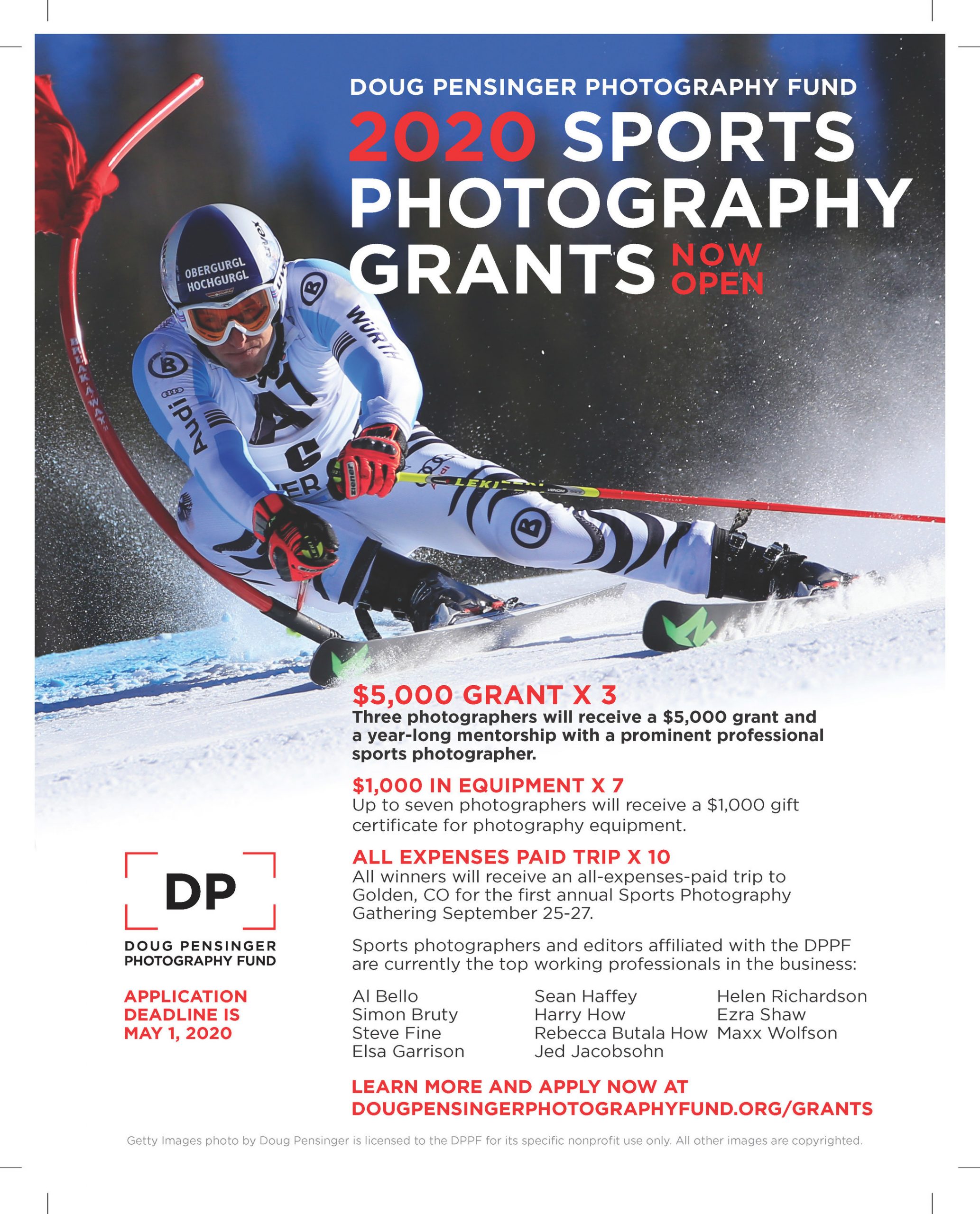 DPPF 2020 Sports Photography Grants & Mentorships