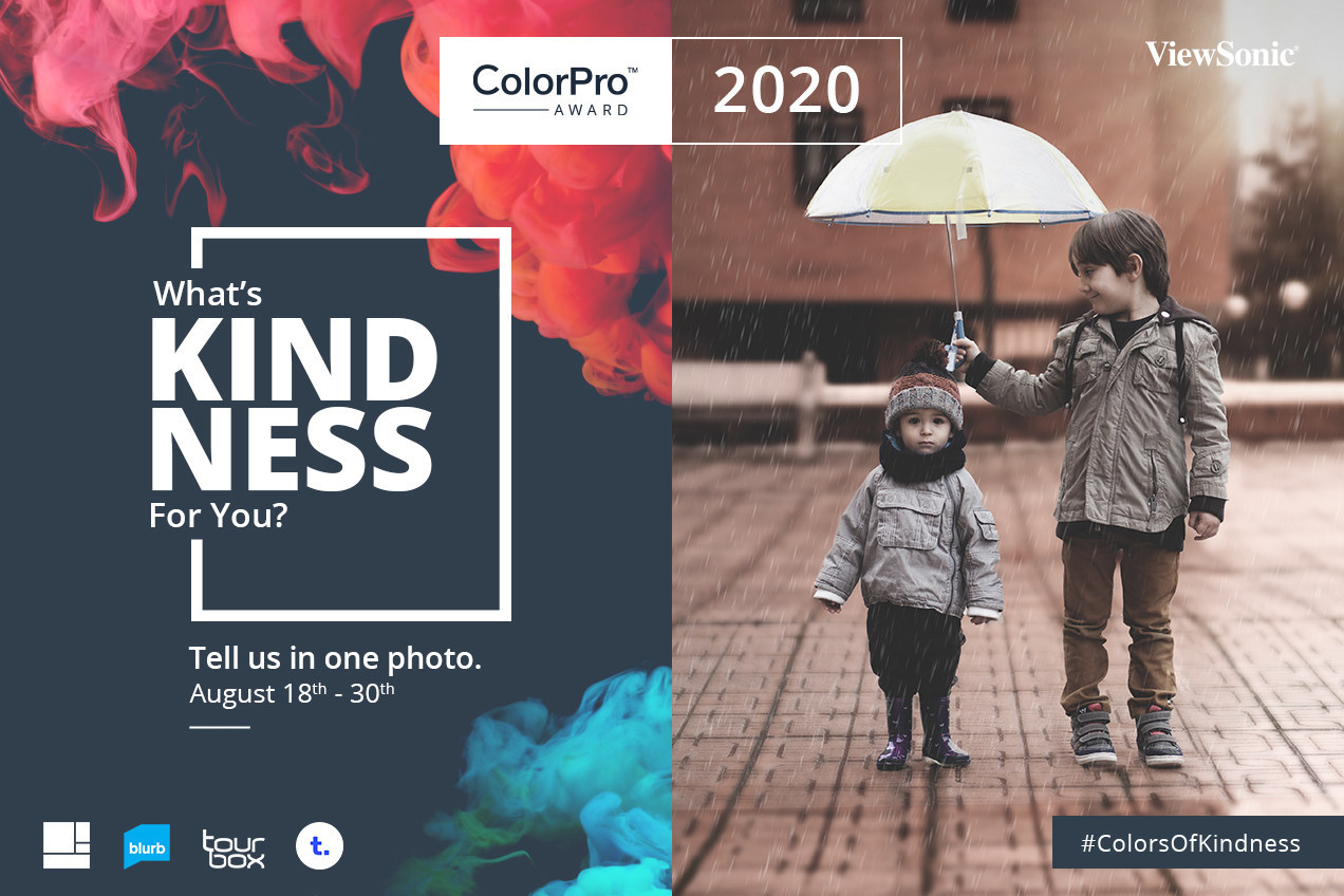 The theme of ColorPro Award Global Photography Contest is “kindness,” and everyone is welcome to submit photos from August 18 to 30 to demonstrate what kindness means to them.